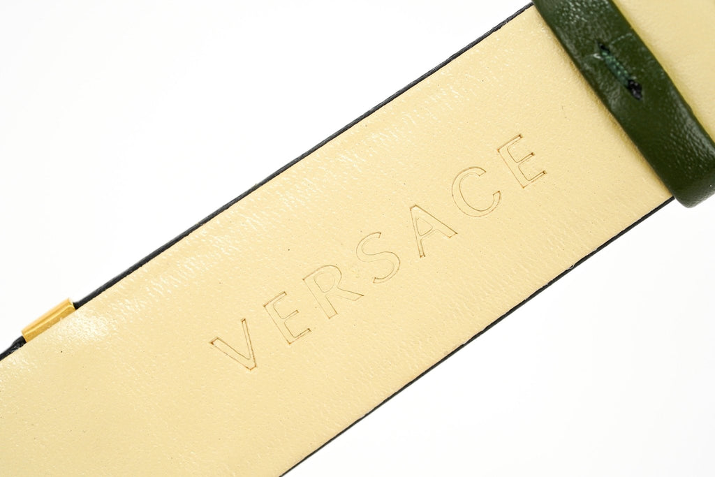 Versace Men's Watch V-Circle Small Seconds Green
