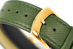 Versace Men's Watch V-Circle Small Seconds Green