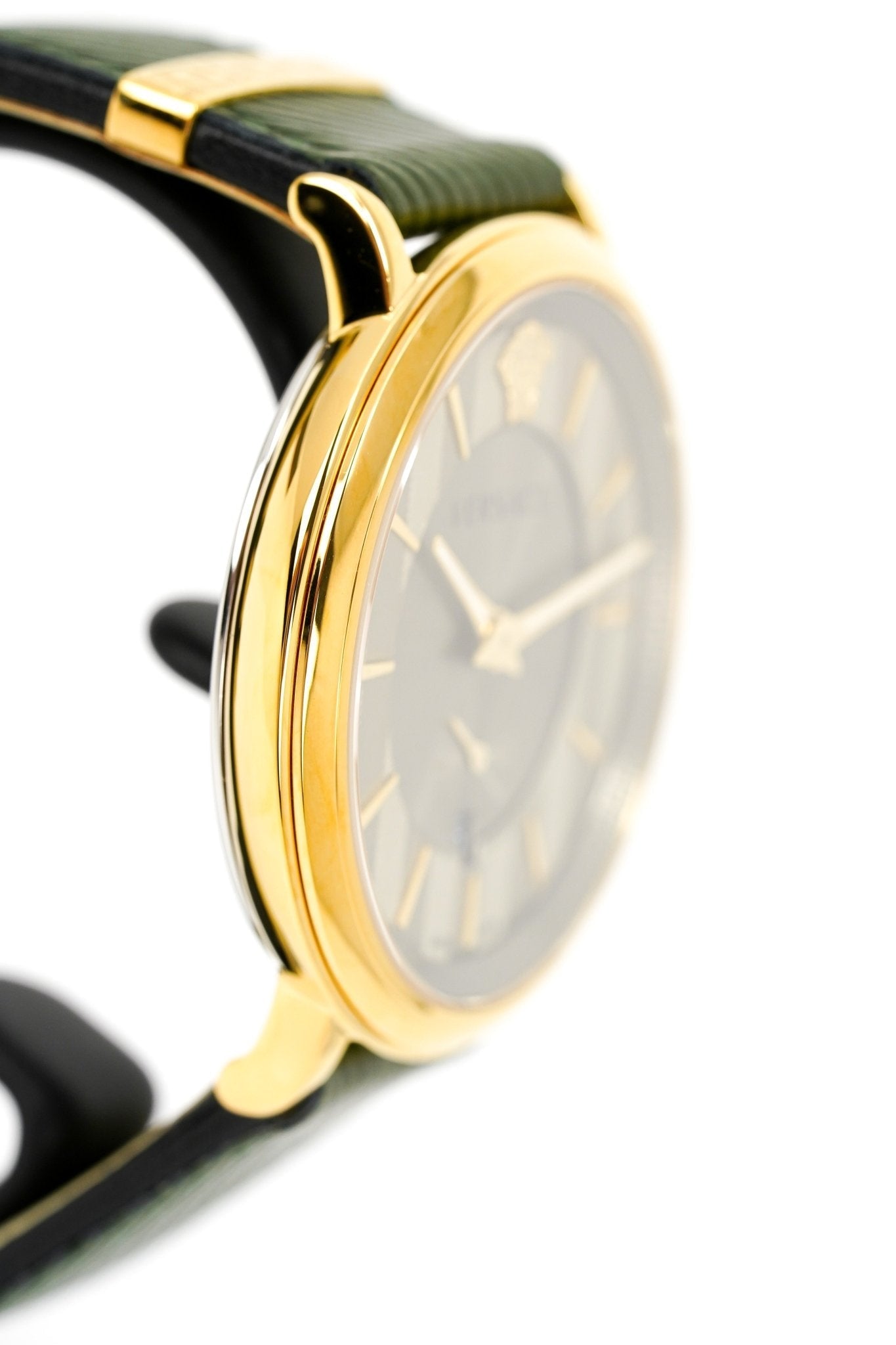 Versace Men's Watch V-Circle Small Seconds Green