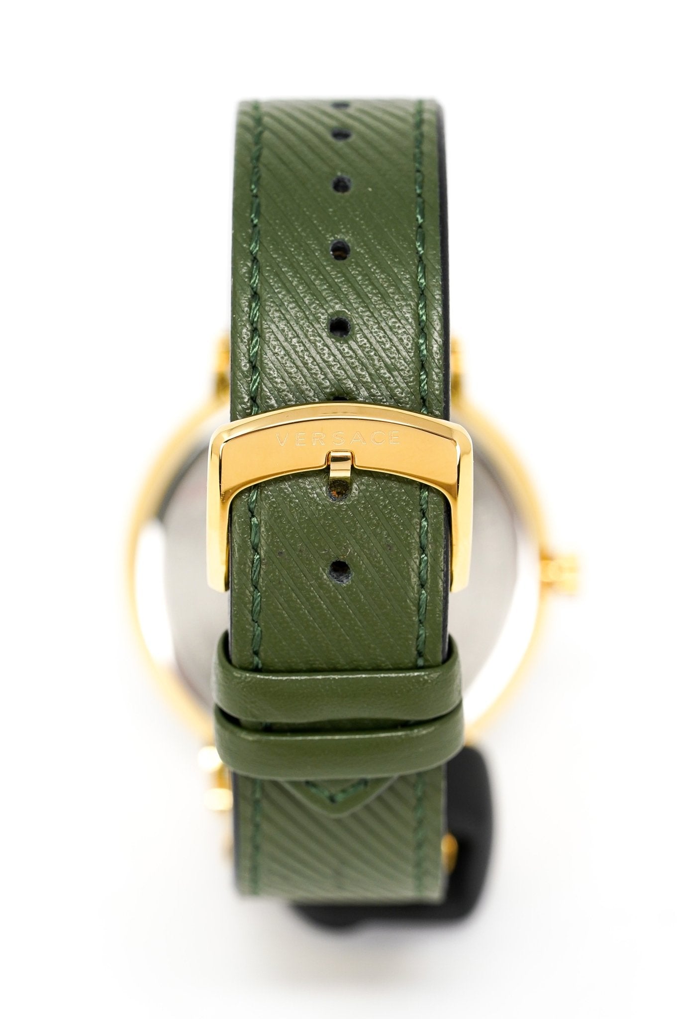 Versace Men's Watch V-Circle Small Seconds Green