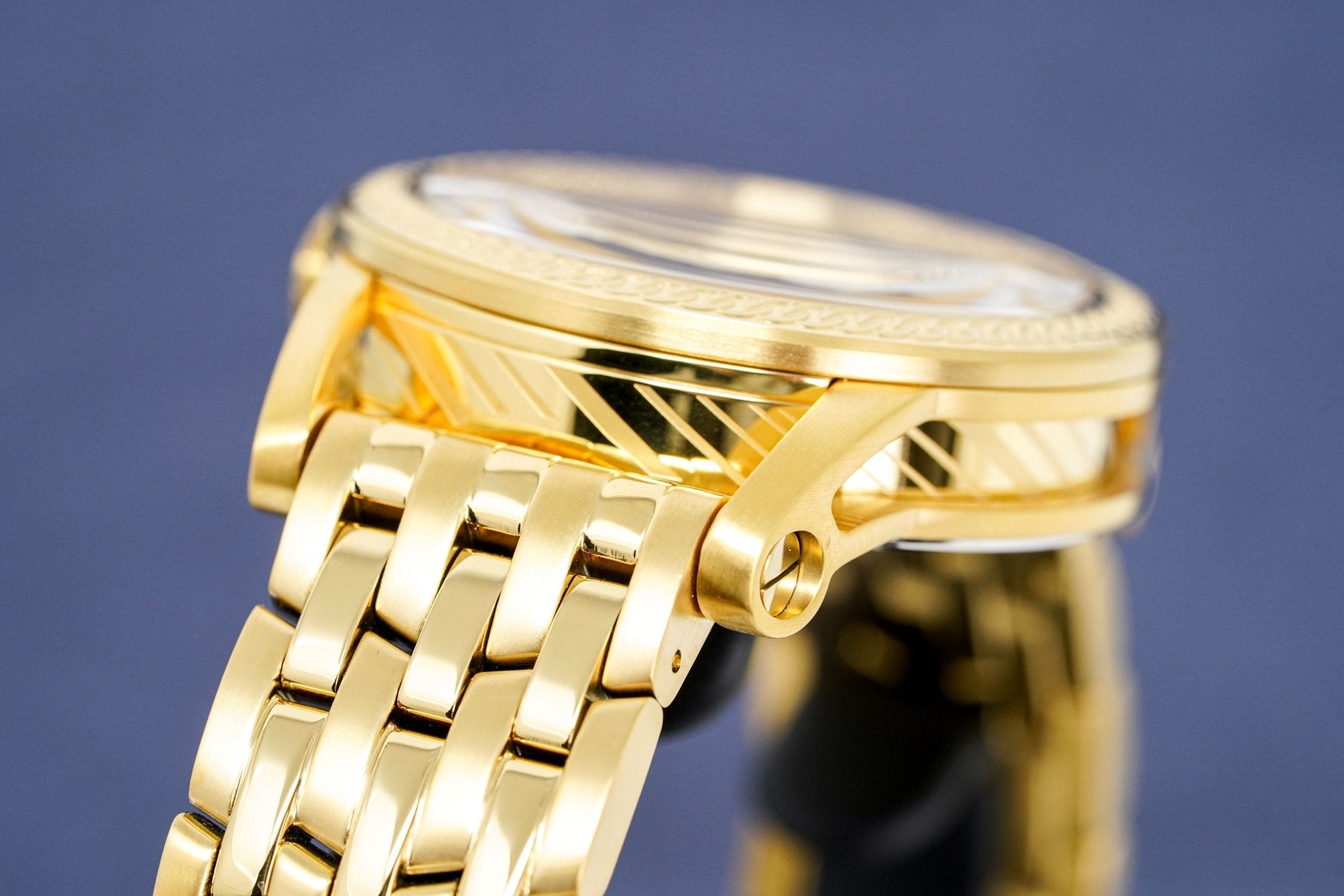 Versace Men's Watch Viamond Gold