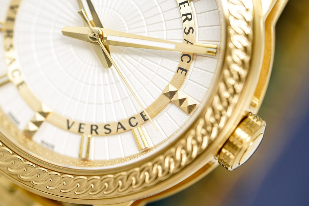 Versace Men's Watch Viamond Gold