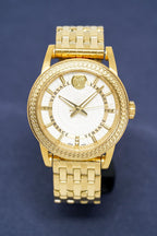 Versace Men's Watch Viamond Gold