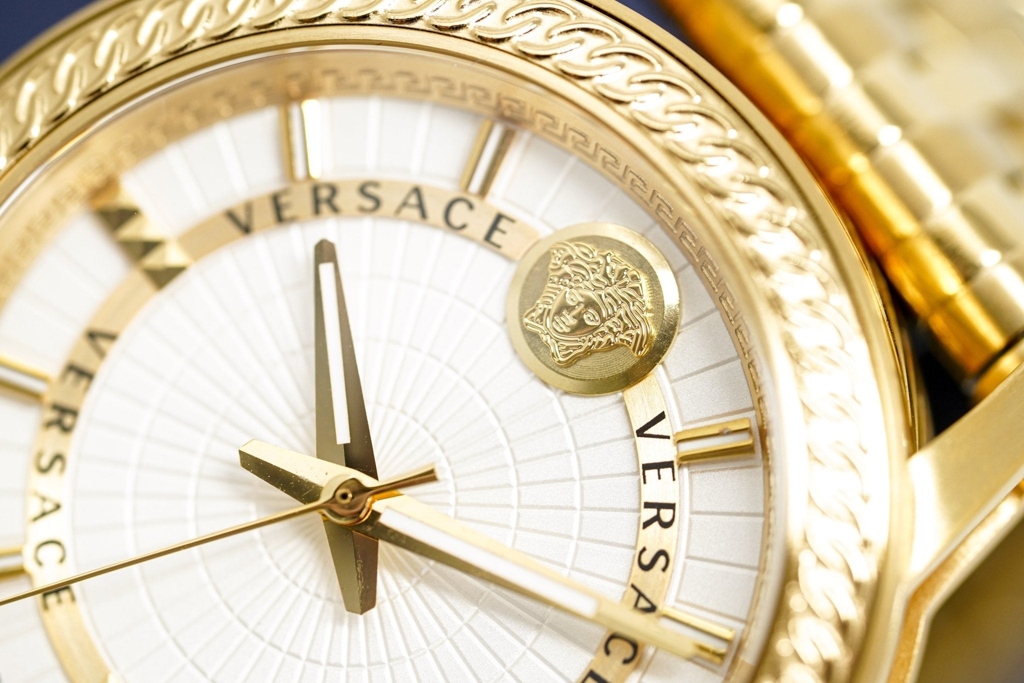 Versace Men's Watch Viamond Gold