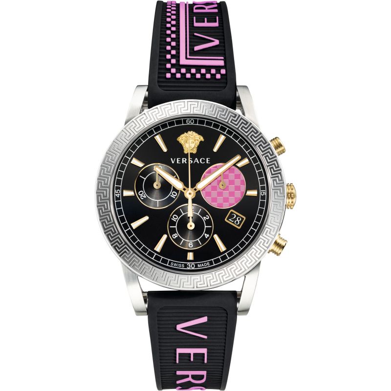 Versace Watch Sport Tech Chronograph Pink