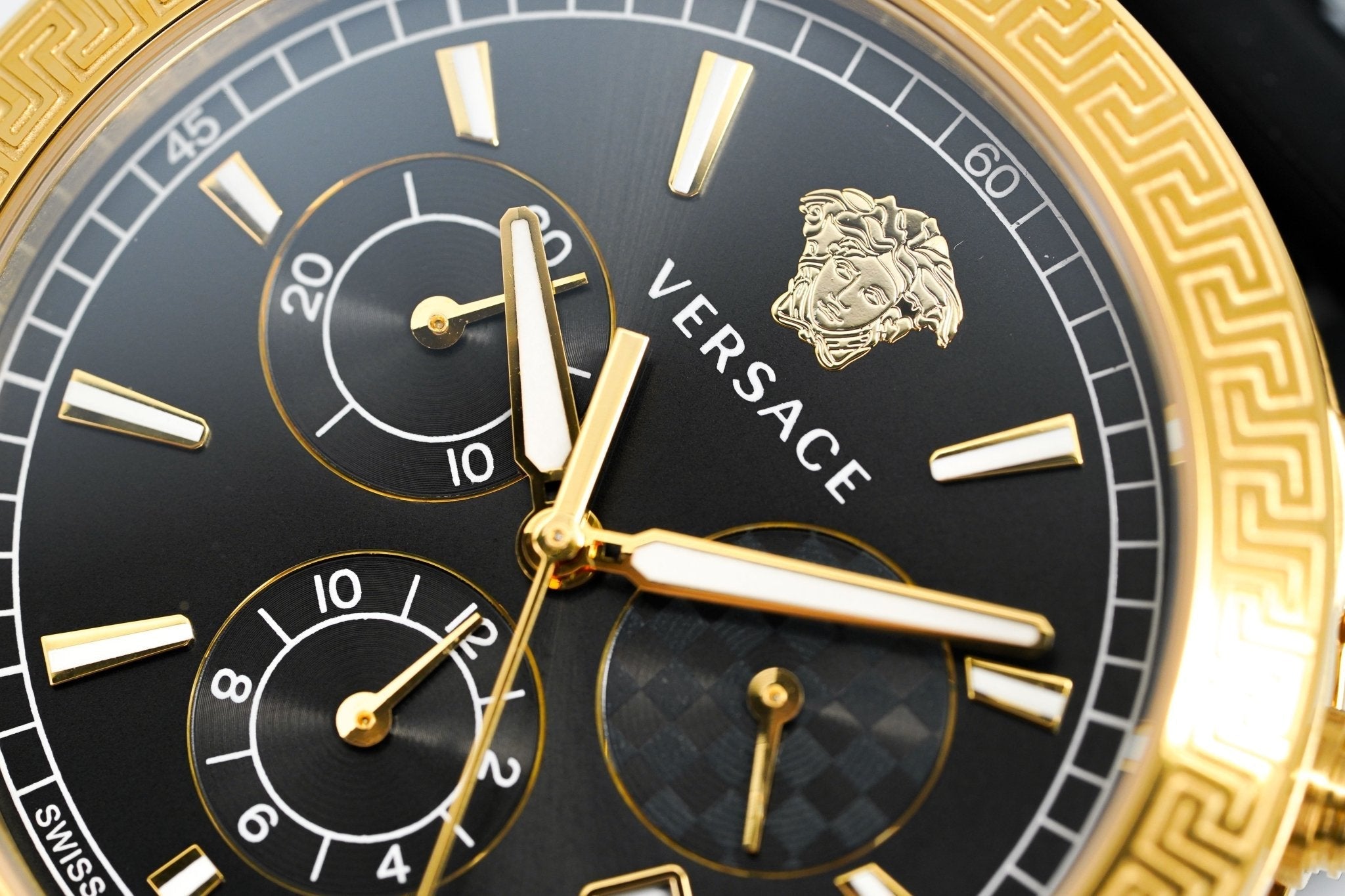 Versace Sports Tech Chronograph Gold Black