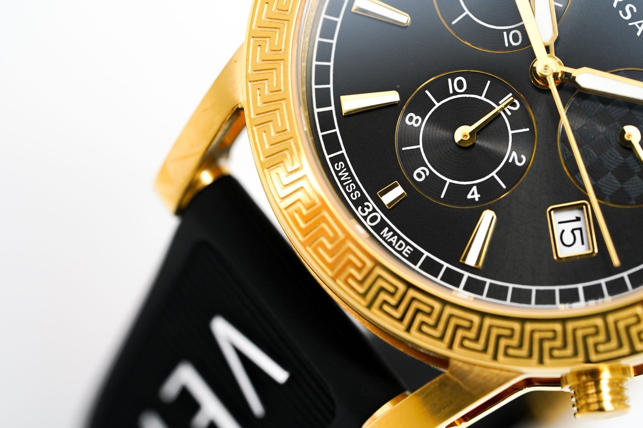 Versace Sports Tech Chronograph Gold Black