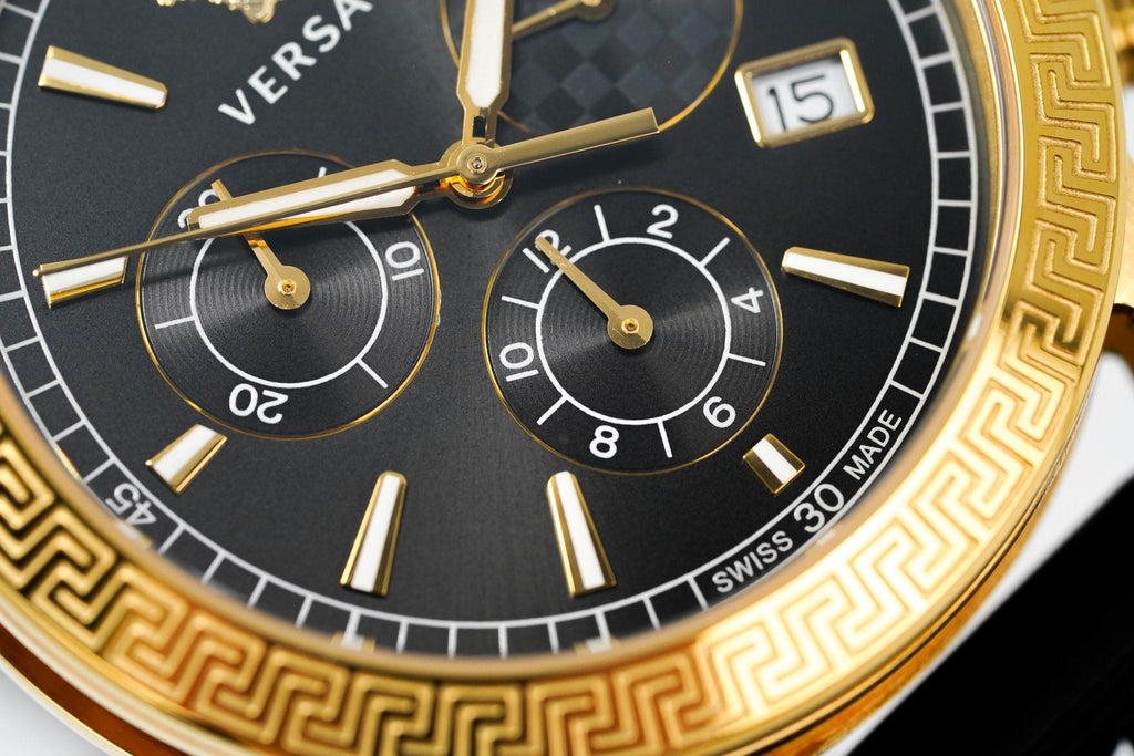 Versace Sports Tech Chronograph Gold Black