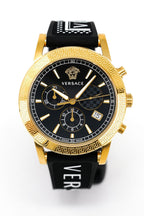 Versace Sports Tech Chronograph Gold Black