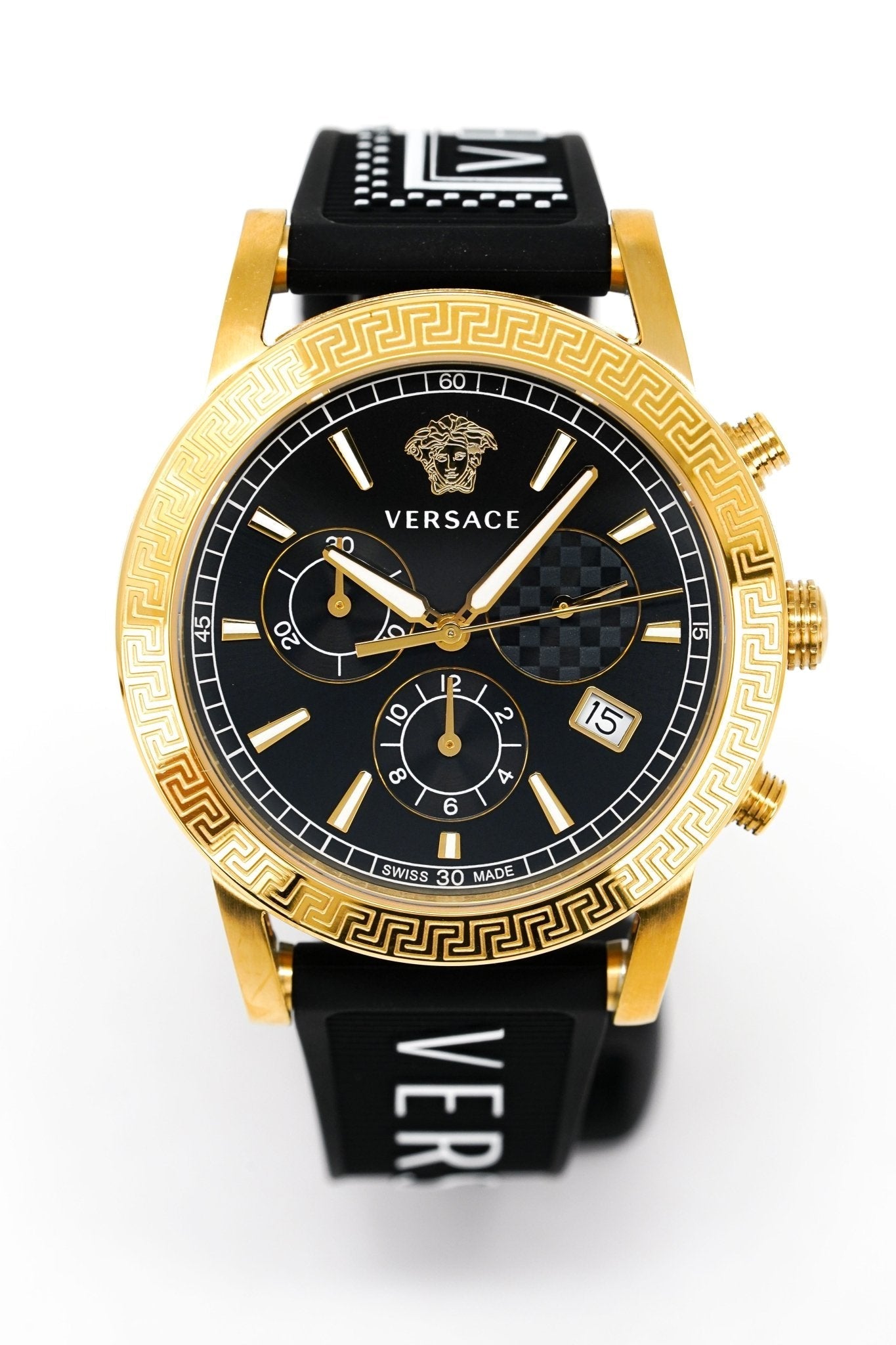 Versace Sports Tech Chronograph Gold Black