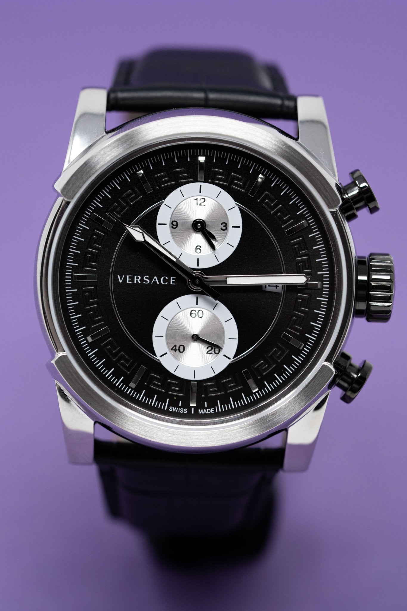 Versace Men's Watch Chrono Urban 44mm Black