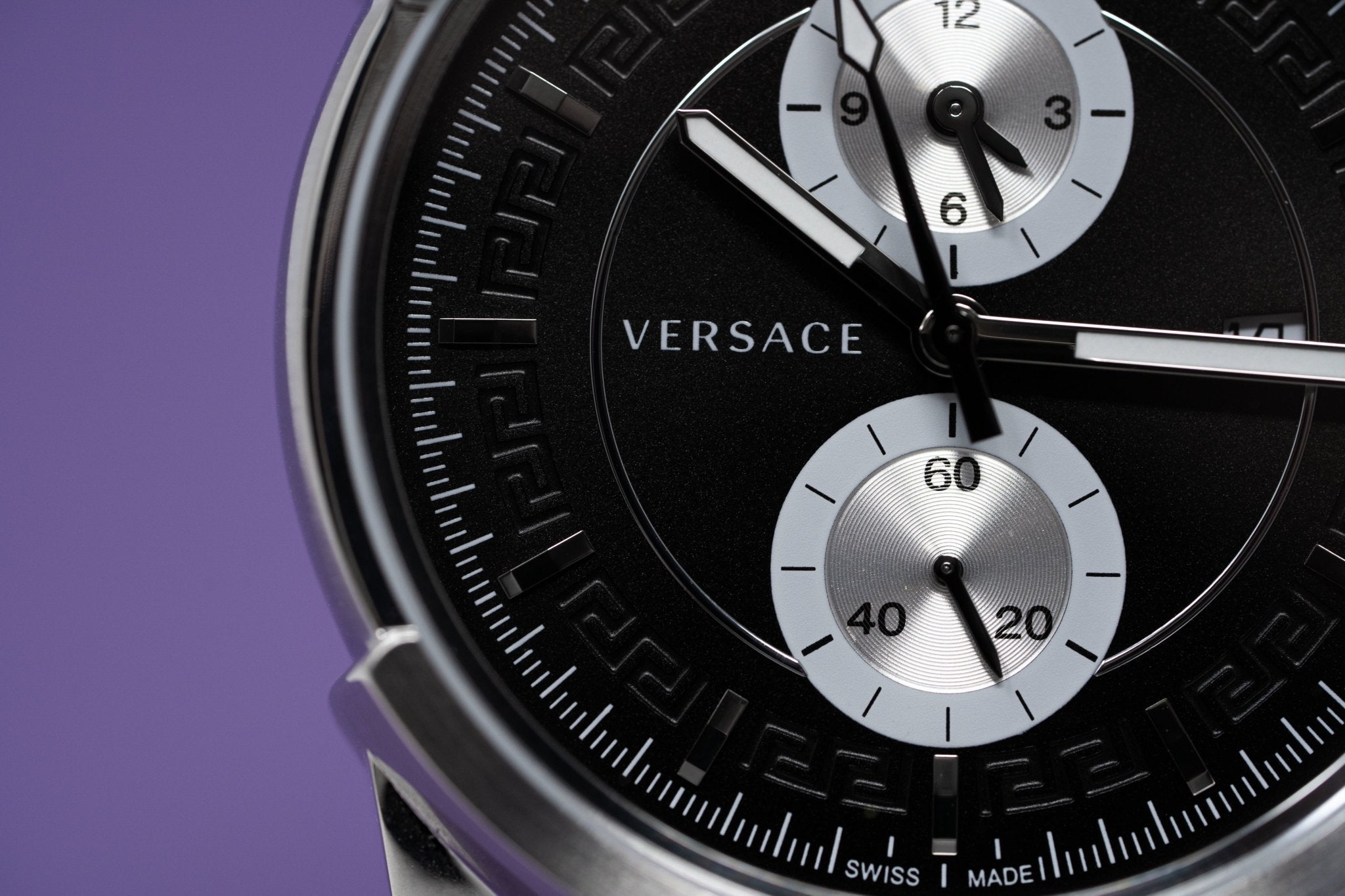 Versace Men's Watch Chrono Urban 44mm Black