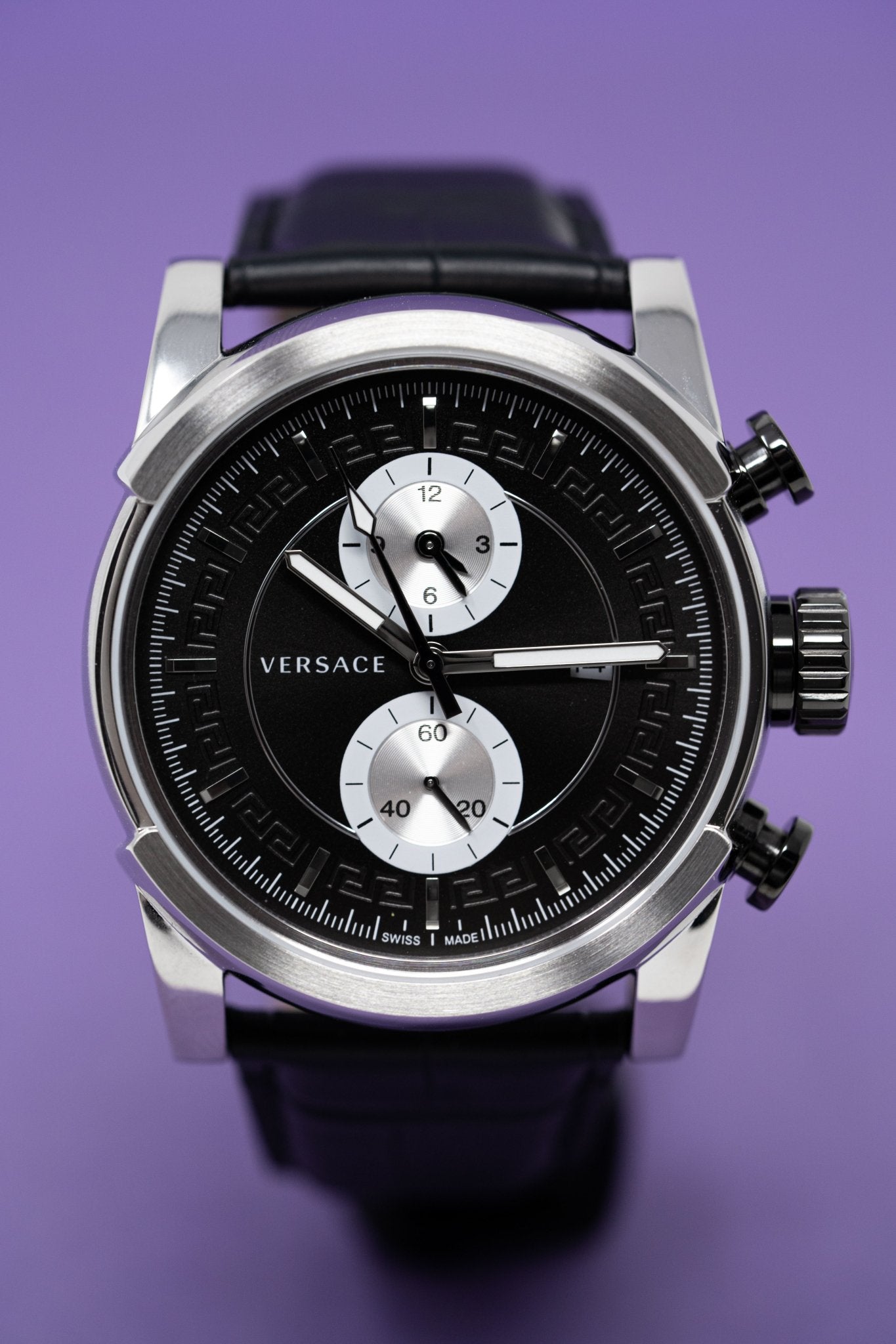 Versace Men's Watch Chrono Urban 44mm Black