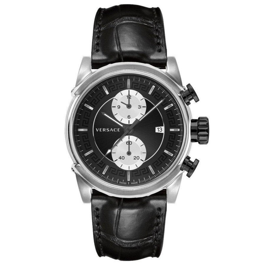 Versace Men's Watch Chrono Urban 44mm Black