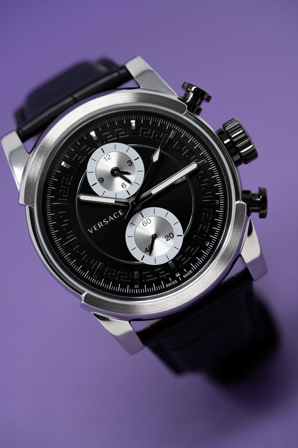 Versace Men's Watch Chrono Urban 44mm Black