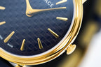 Versace Ladies Watch V-Circle 38mm Blue Gold