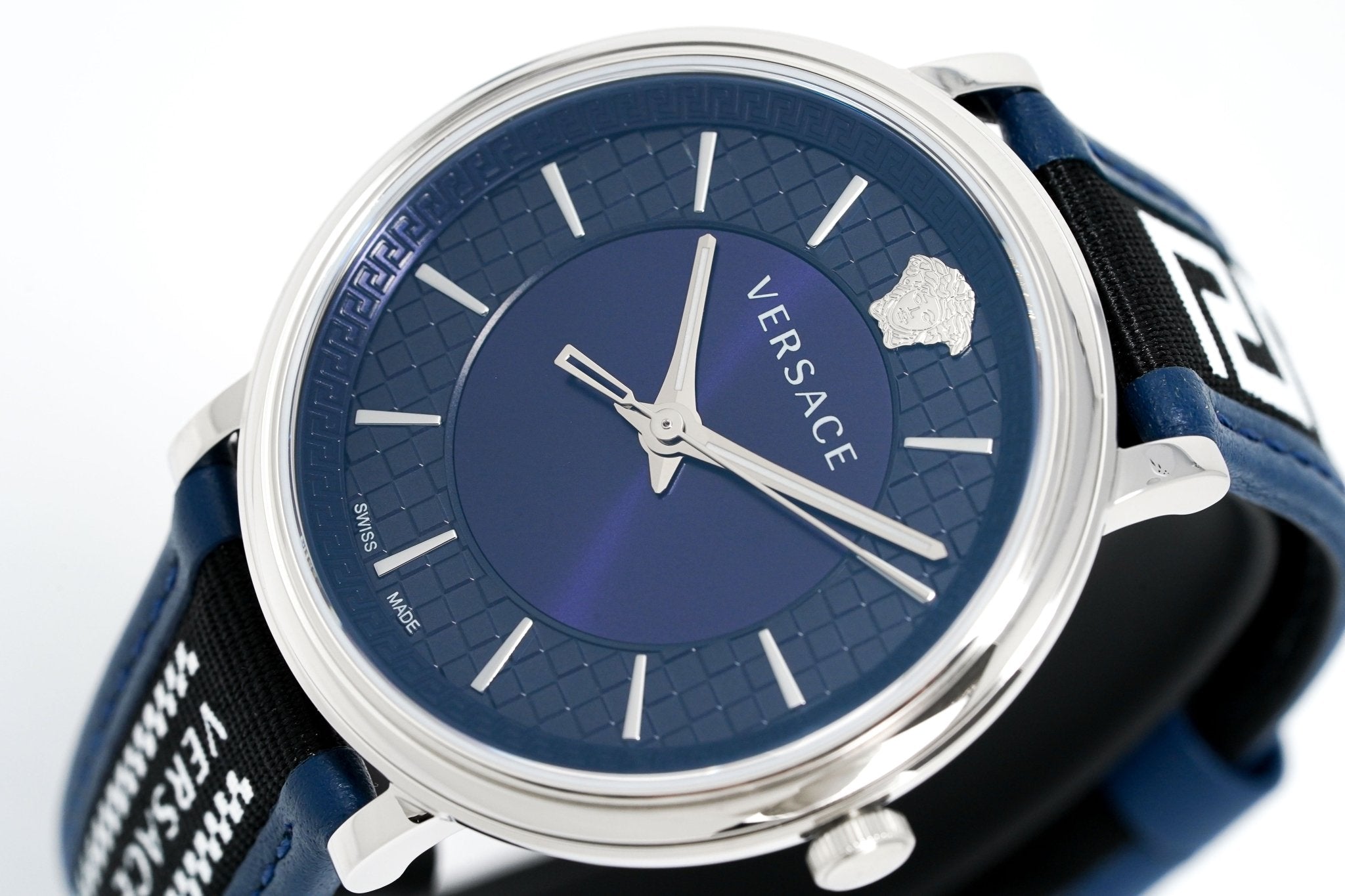 Versace Men's Watch V-Circle Blue
