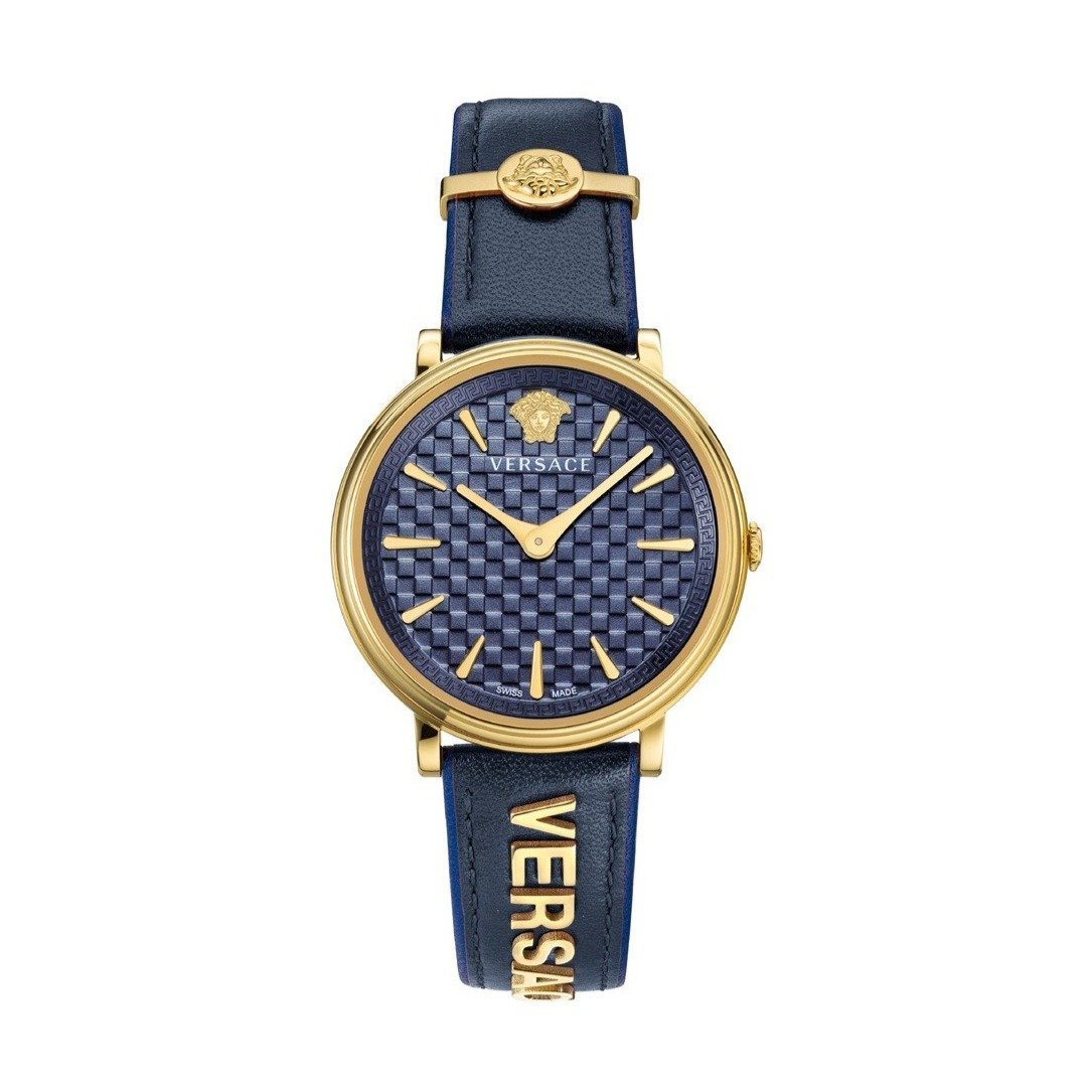 Versace Ladies Watch V-Circle 38mm Blue