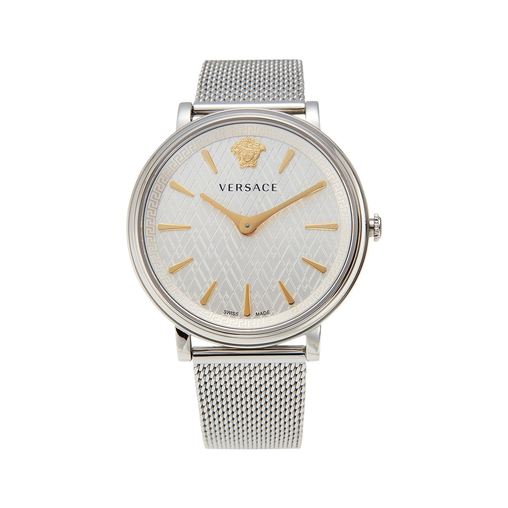 Versace Ladies Watch V-Circle 38mm Silver