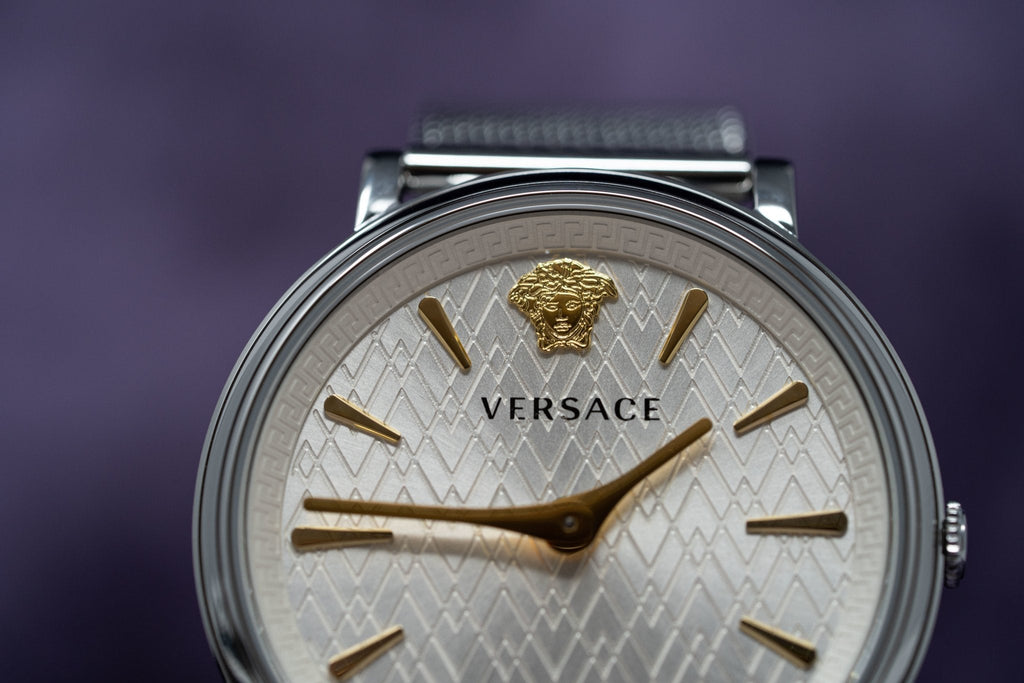 Versace Ladies Watch V-Circle 38mm Silver