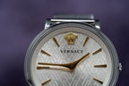 Versace Ladies Watch V-Circle 38mm Silver