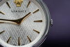 Versace Ladies Watch V-Circle 38mm Silver