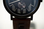 Versace V-Circle Small Seconds IP Black