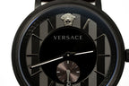 Versace V-Circle Small Seconds IP Black