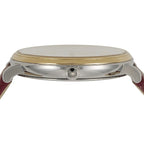 Versace Ladies Watch V-Circle 38mm Red Burgundy