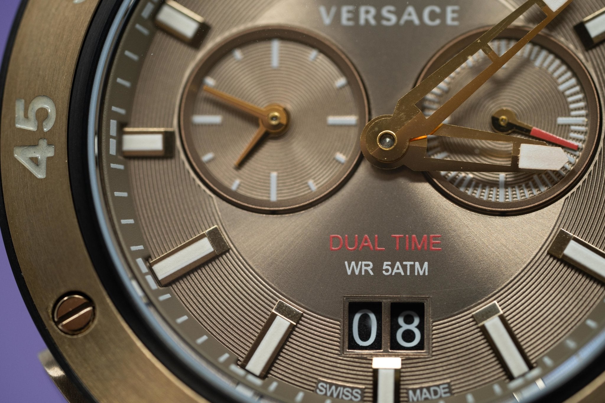 Versace Watch V-Extreme GMT Bronze
