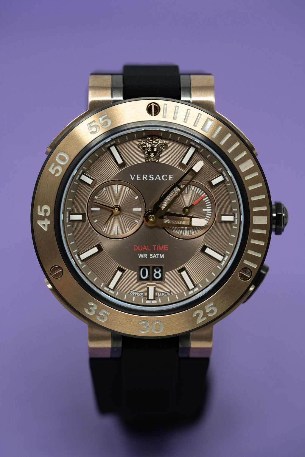 Versace Watch V-Extreme GMT Bronze