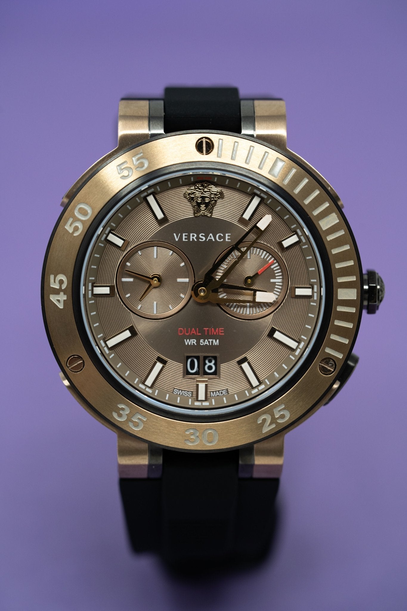 Versace Watch V-Extreme GMT Bronze