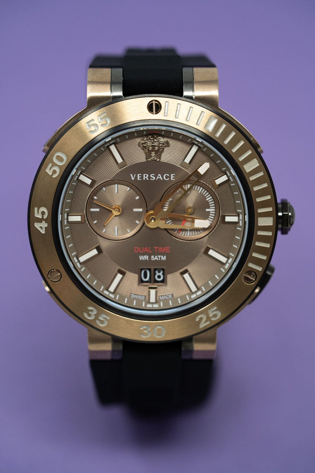 Versace Watch V-Extreme GMT Bronze