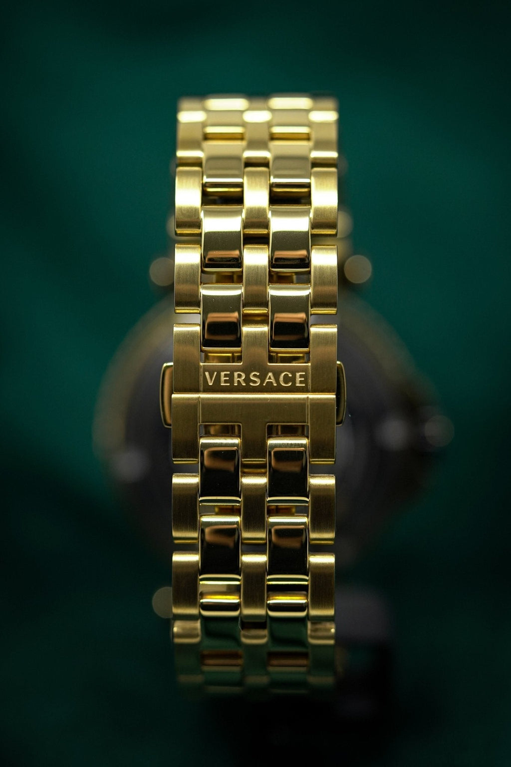 Versace V-Race Diver Gold Plated