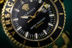 Versace V-Race Diver Gold Plated