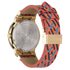 Versace Ladies Watch Greca 38mm Logo Gold Multicolour