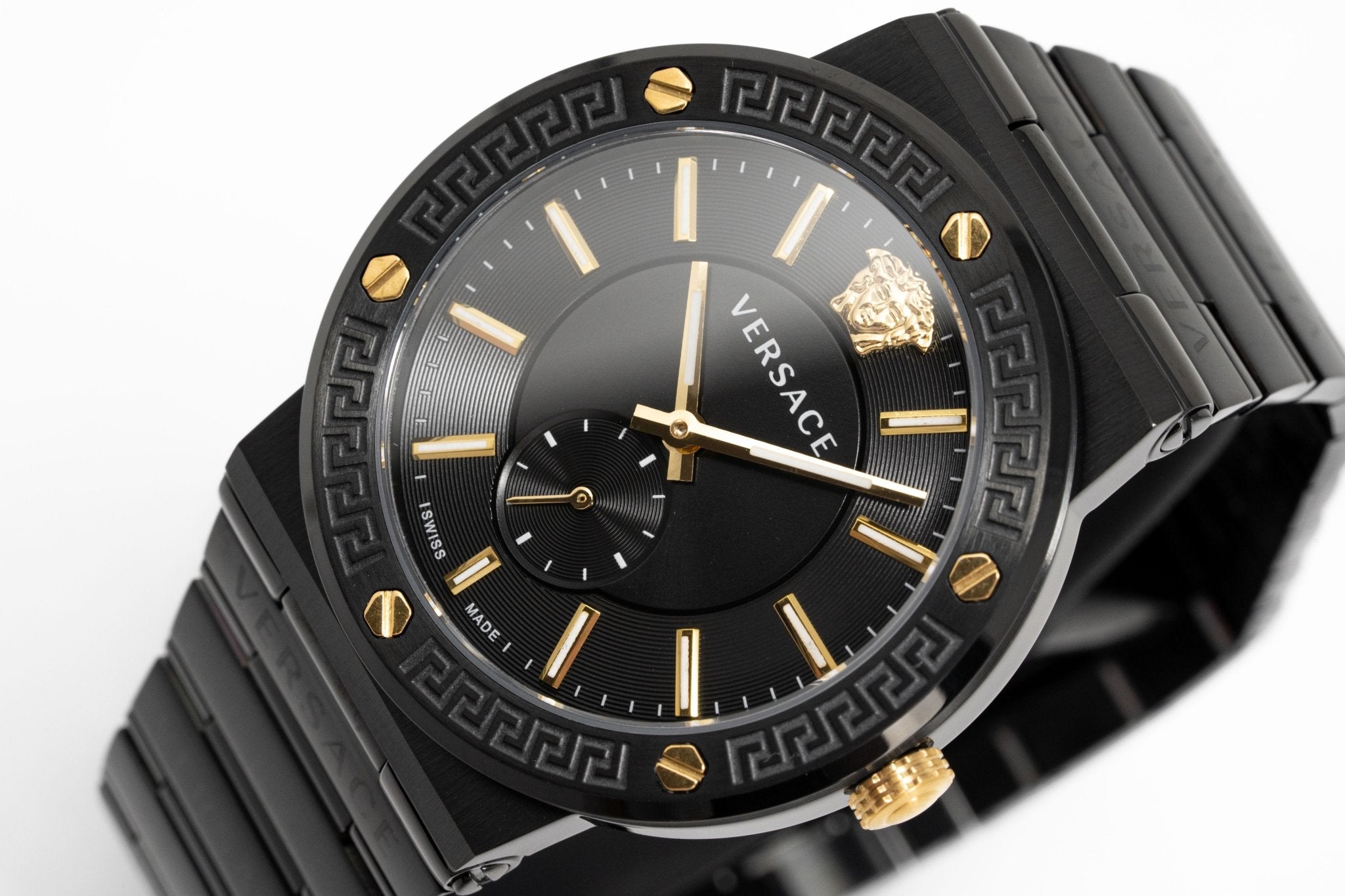Versace Watch Greca Logo Black