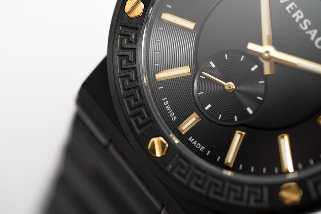 Versace Watch Greca Logo Black
