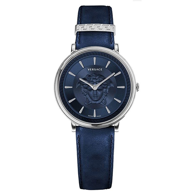 Versace Ladies Watch V-Circle 38mm Blue