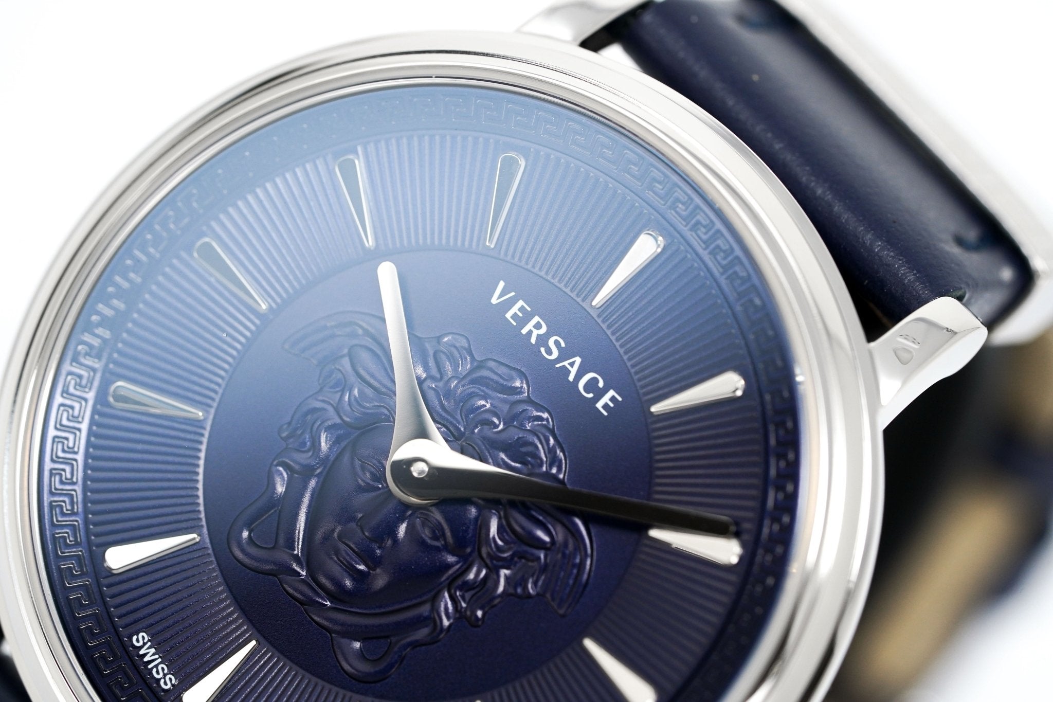 Versace Ladies Watch V-Circle 38mm Blue