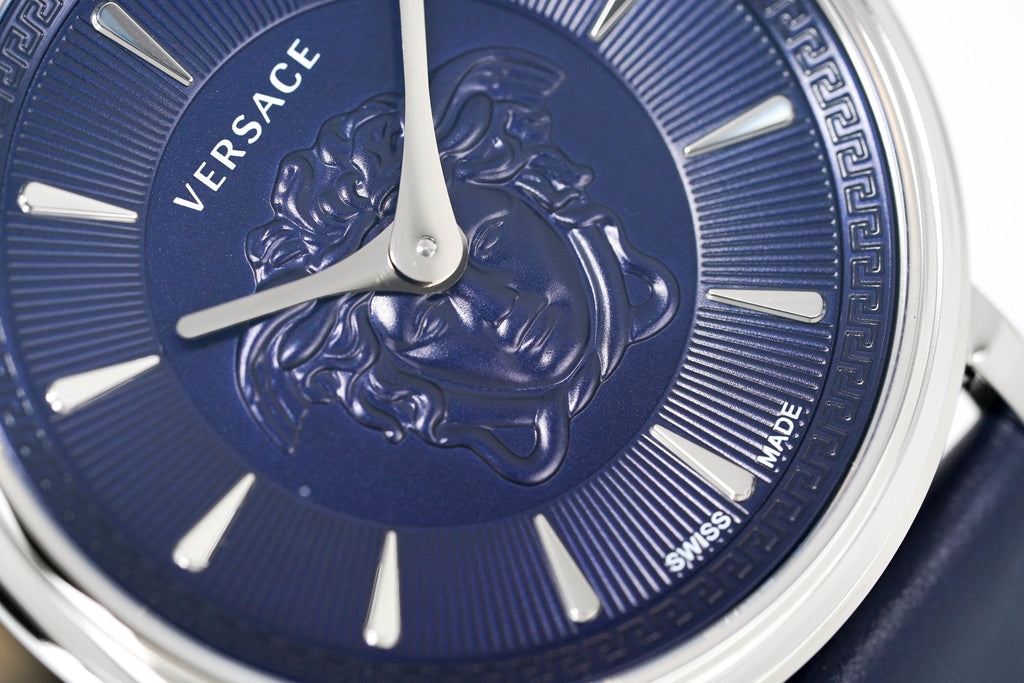 Versace Ladies Watch V-Circle 38mm Blue
