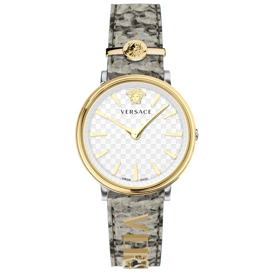 Versace Ladies Watch V-Circle 38mm White Grey