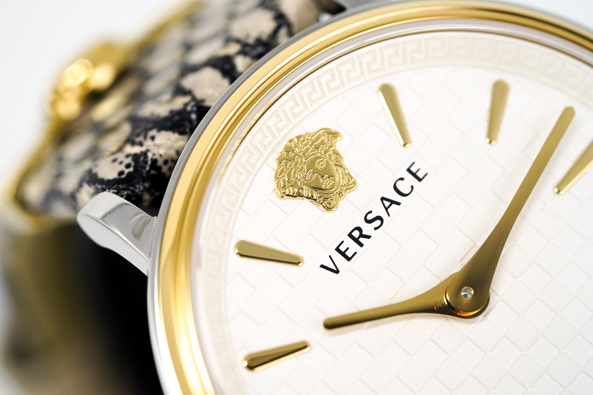 Versace Ladies Watch V-Circle 38mm White Grey