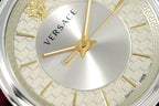Versace Men's Watch V-Circle Silver Black