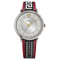 Versace Men's Watch V-Circle Silver Black