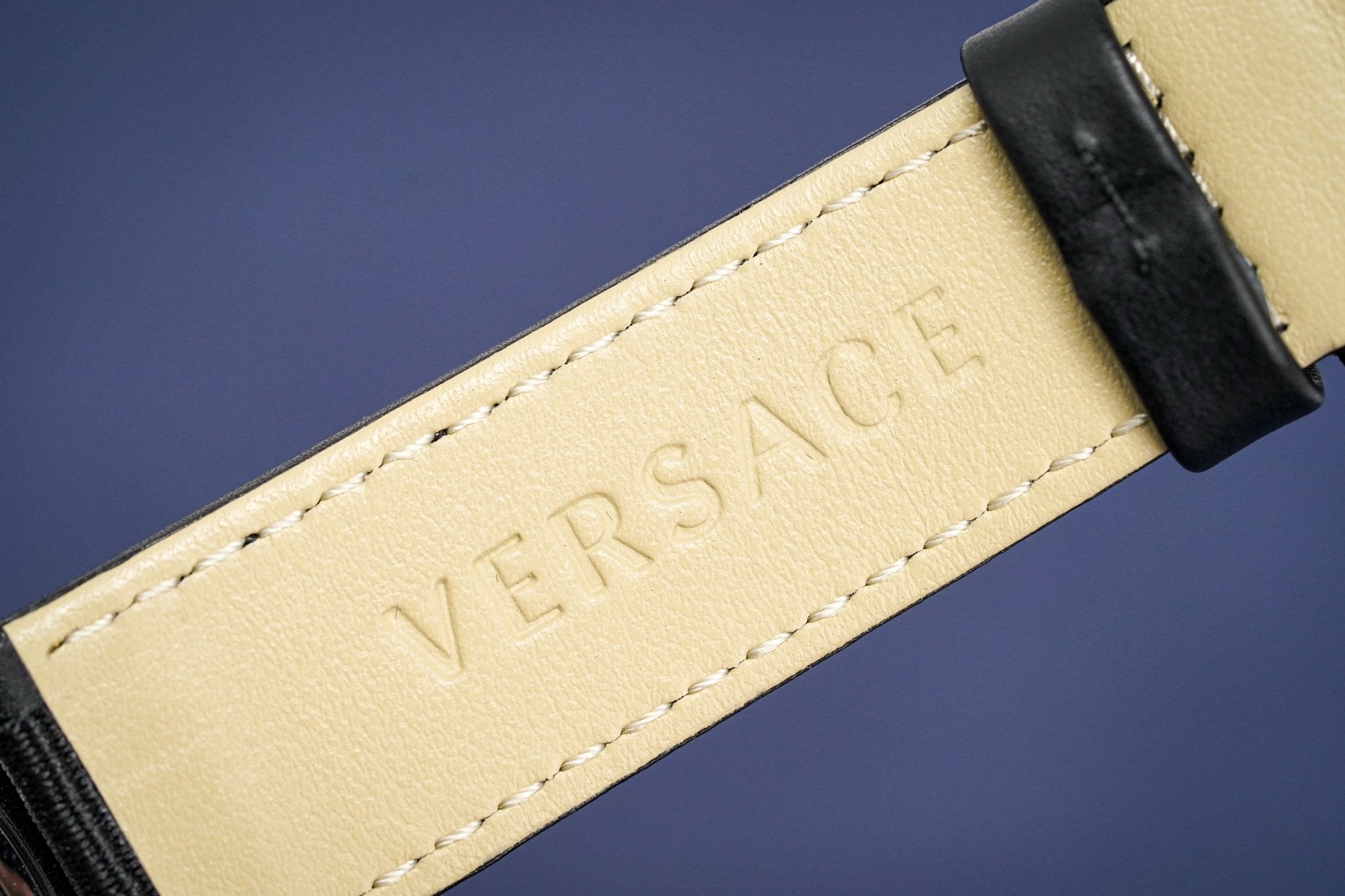 Versace Watch V-Circle 42mm Black