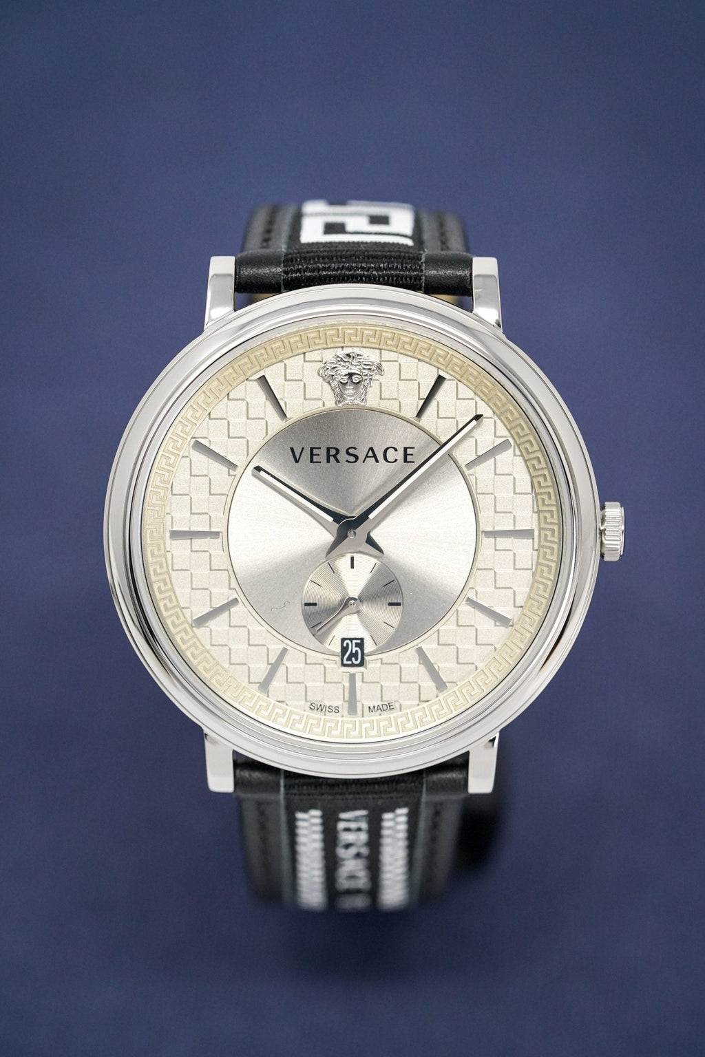 Versace Watch V-Circle 42mm Black