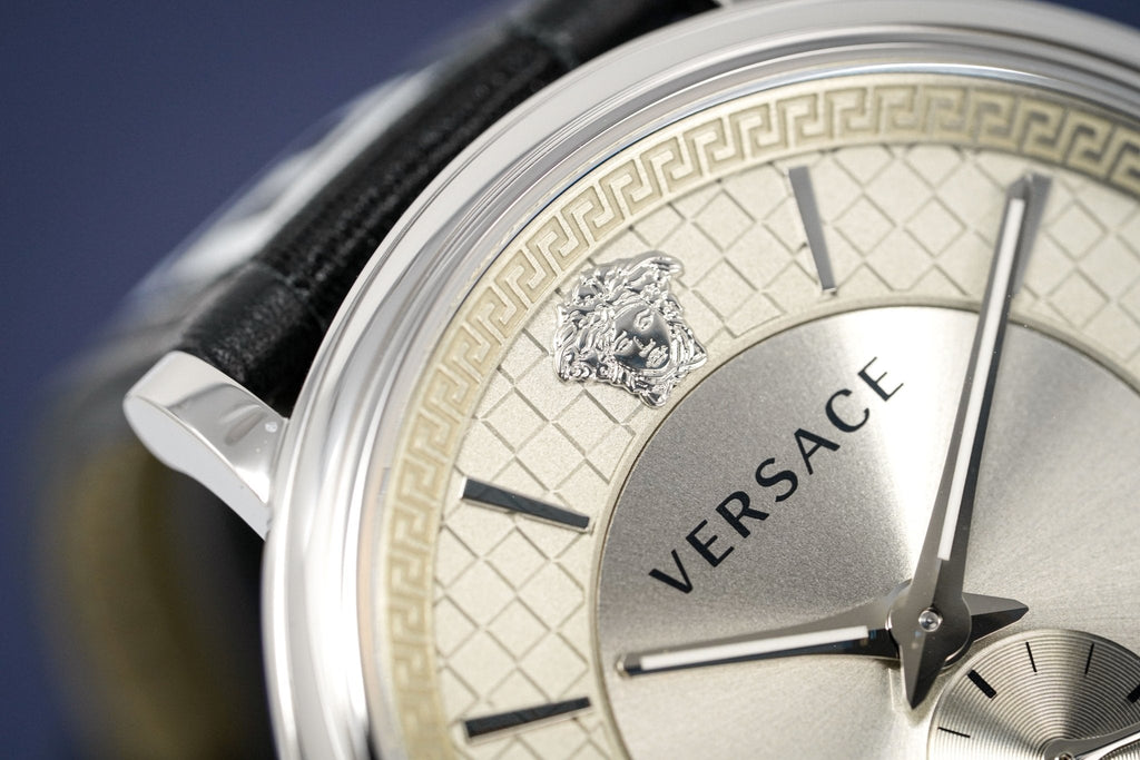 Versace Watch V-Circle 42mm Black