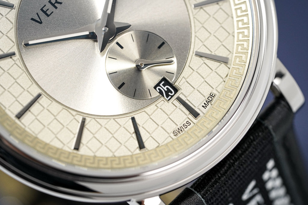 Versace Watch V-Circle 42mm Black