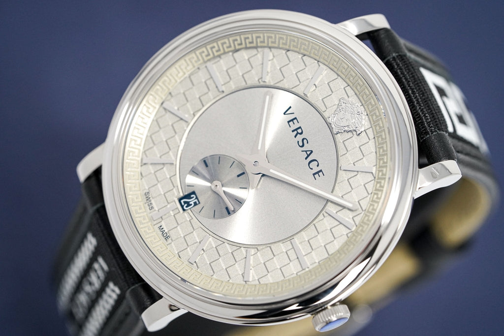 Versace Watch V-Circle 42mm Black